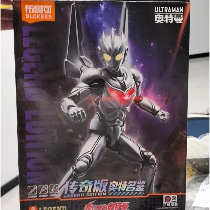 

New Blokees Ultraman Action Figures Legendary Edition Ultraman Noa Assemble Figure Collection Doll Custom Birthday Gift For Kids