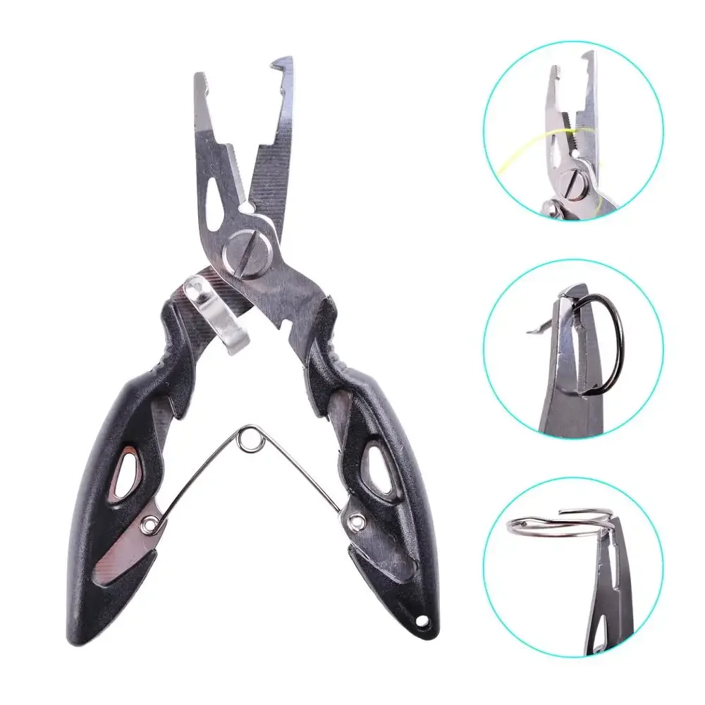 Fishing Plier Scissor Braid Line Lure Cutter Hook Remover etc. Fishing Tackle Tool Cutting Fish Use Tongs Multifunction Scissors