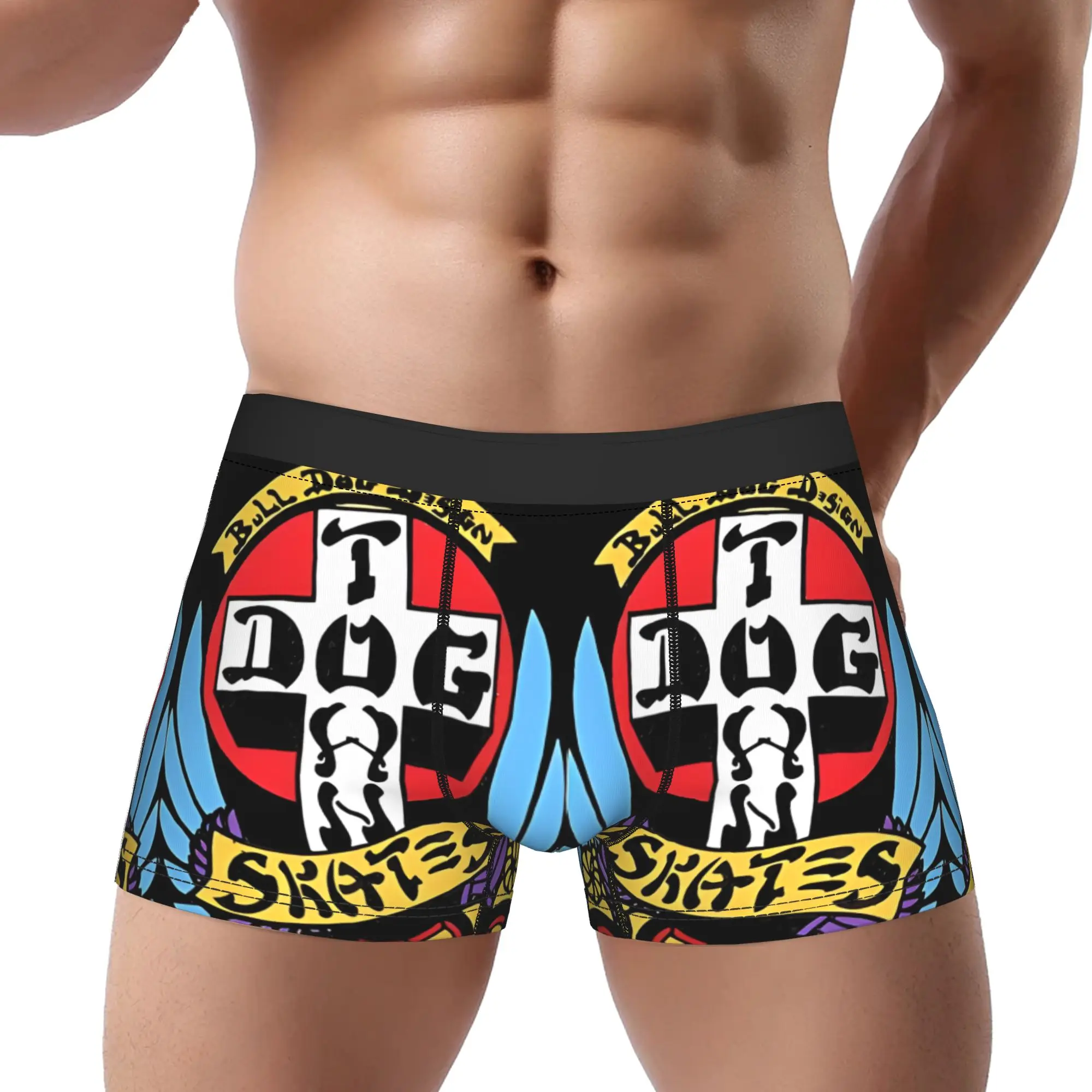 The Cross Skateboards Underpants Breathbale Panties Men's Underwear The Cross Ventilate Shorts Boxer Briefs