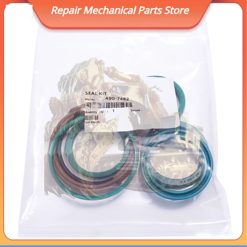 

Hydraulic Cylinder Seal Kit 4907482 490-7482 Replacement For cat Excavator