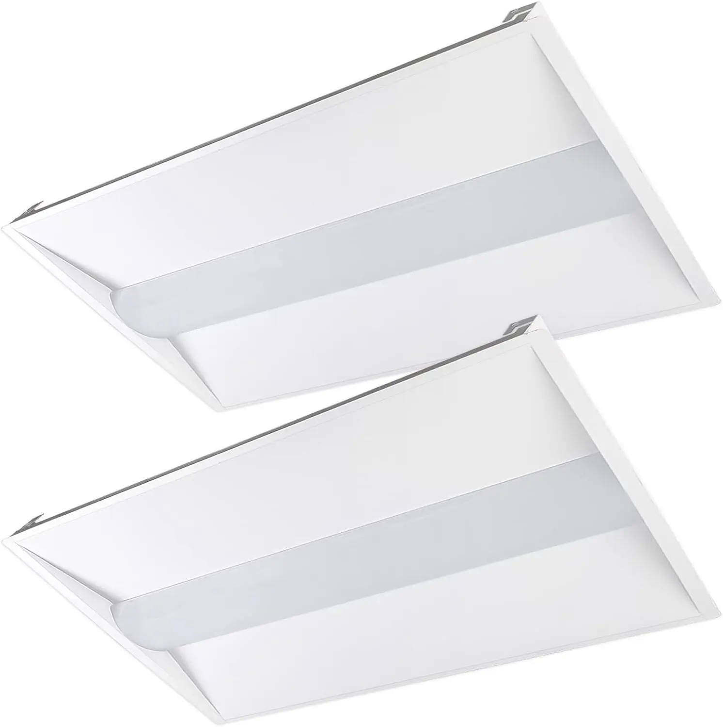 2x4 LED  Center Basket Panel, Color  3000K/3500K/4000K/5000K, Watt Adjustable 25W/30W/35W/40W/50W-Up to 7