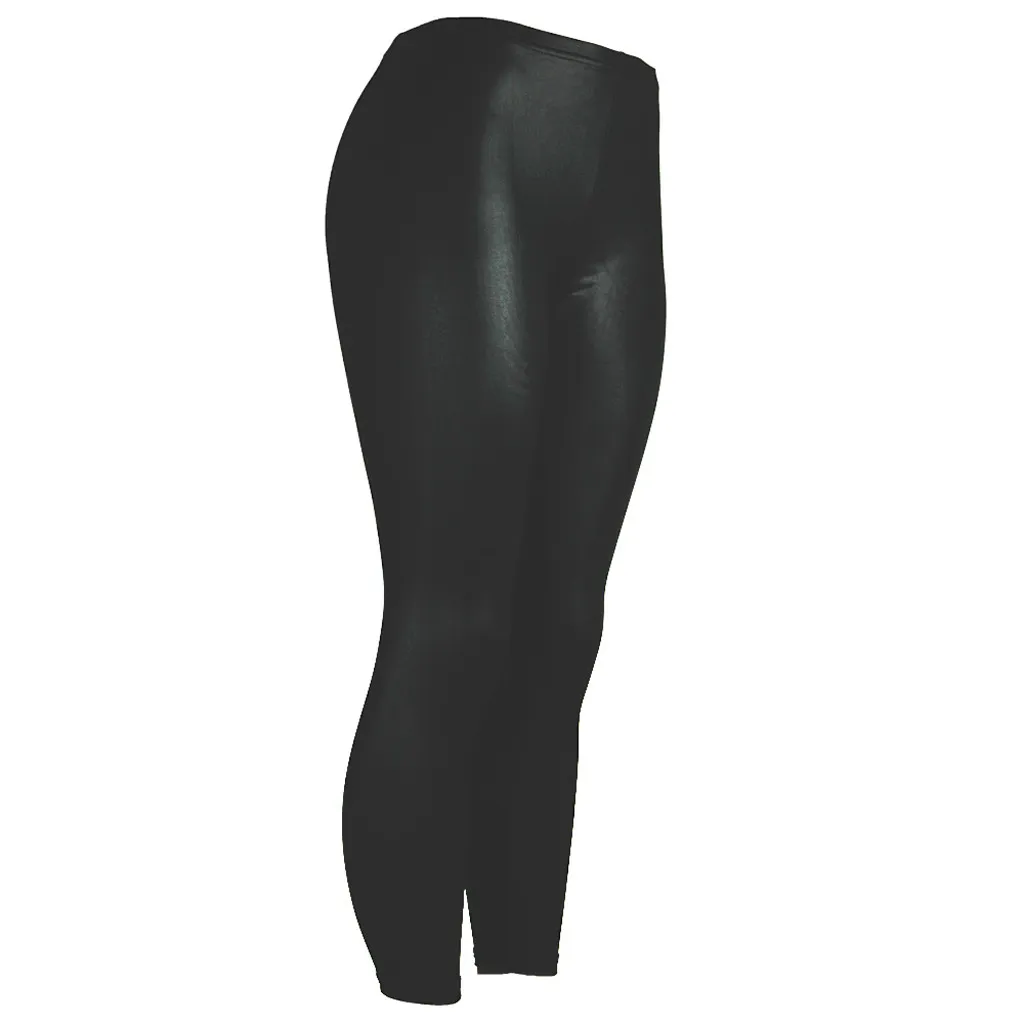 Leggings caldi in pelle da donna pantaloni Kpop collant calzino vita alta intimo elastico 2023 femminile Push Up Stretch Basic stretto