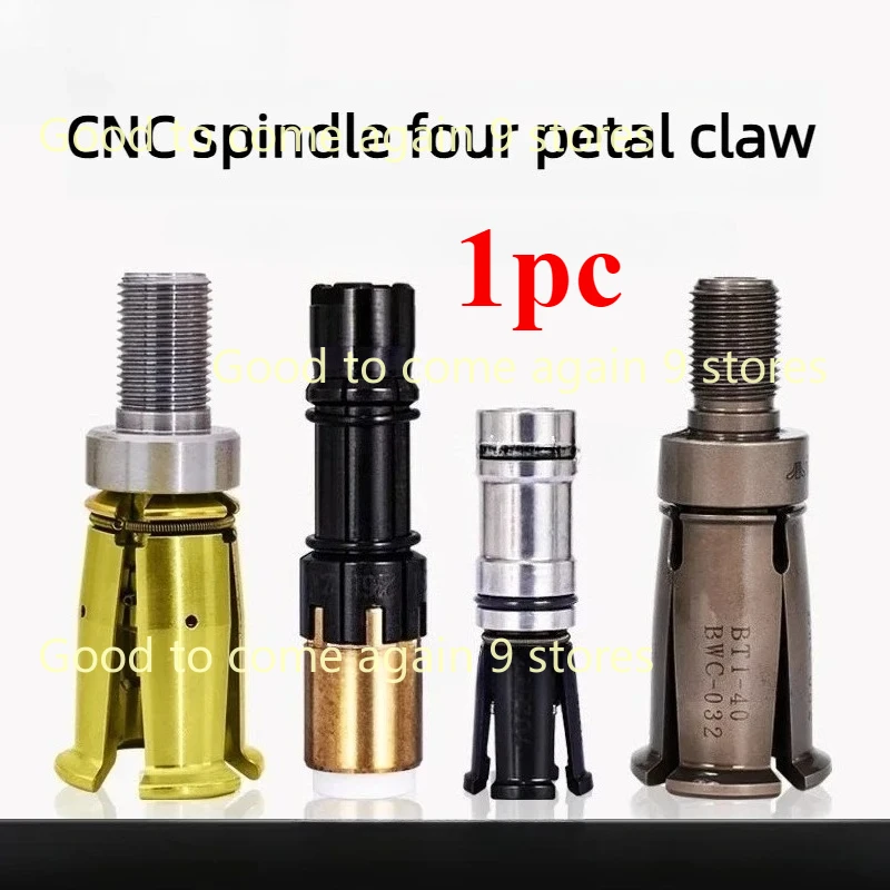 Spindle BT30 BT40 BT50 HSK32 HSK40 HSK50 Gripper External Internal Thread Clamp 4 Petal Pull Tool Milling CNC Machine Center