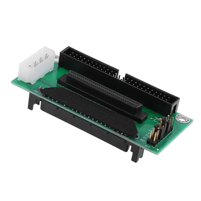 Scsi Sca 80Pin auf 68Pin auf 50Pin Ide Festplattenadapter Konverter Kartenplatine