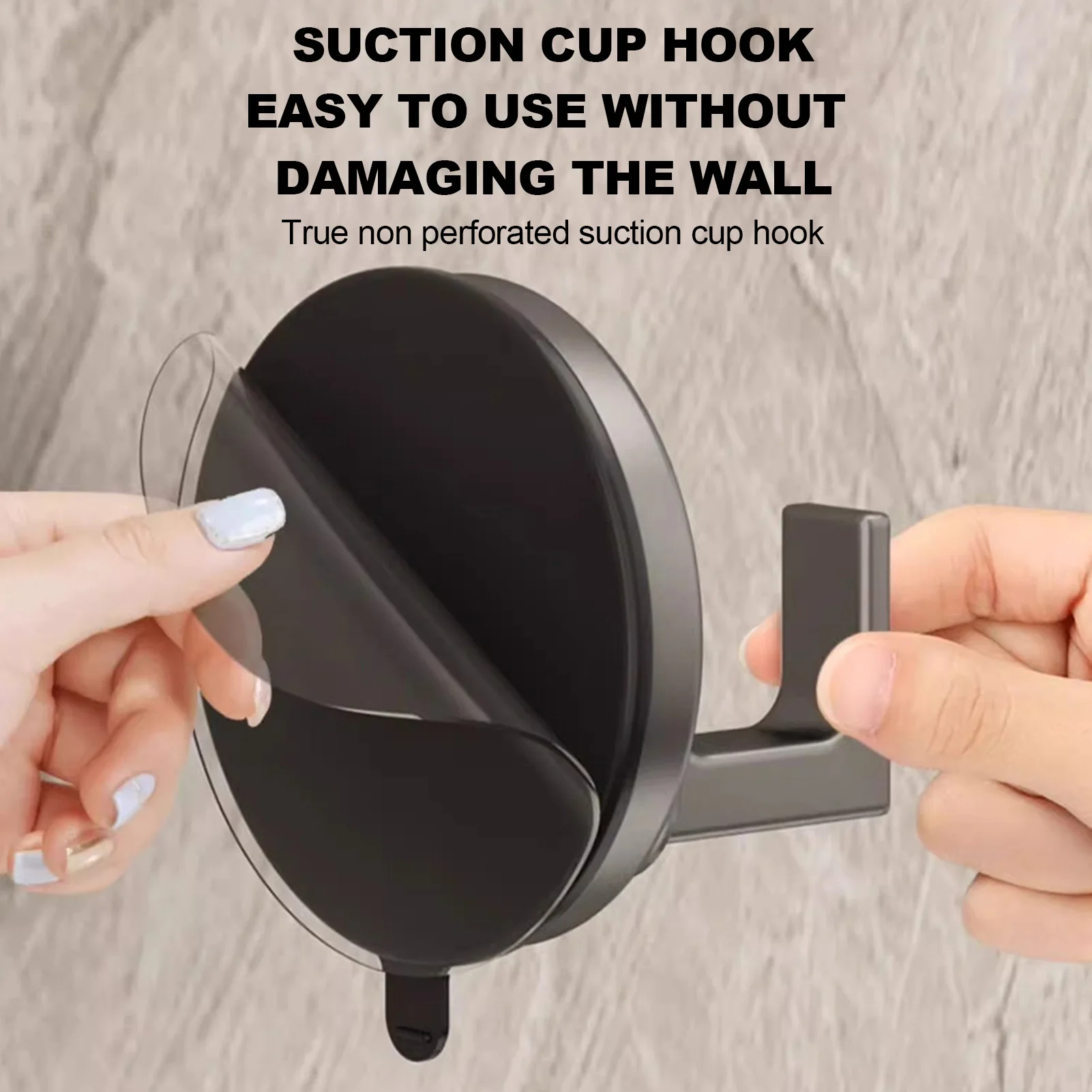 

Wall Mounted Storage Hook Aluminum Alloy Non Perforated Traceless Storage Hook Kitchenware Organizer Rack Kitchen Accessories