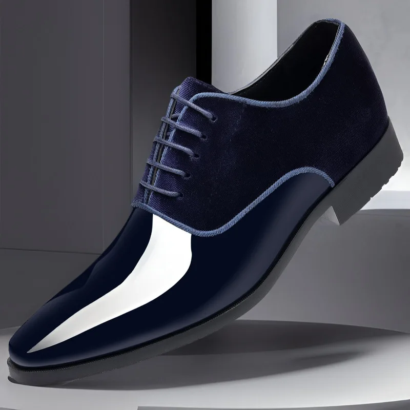 

Brand Mens Dress Shoes Luxury Casual Business Shoes for Men Large Size Sneakers Fashion Non Slip Leather Shoes Zapatos De Hombre