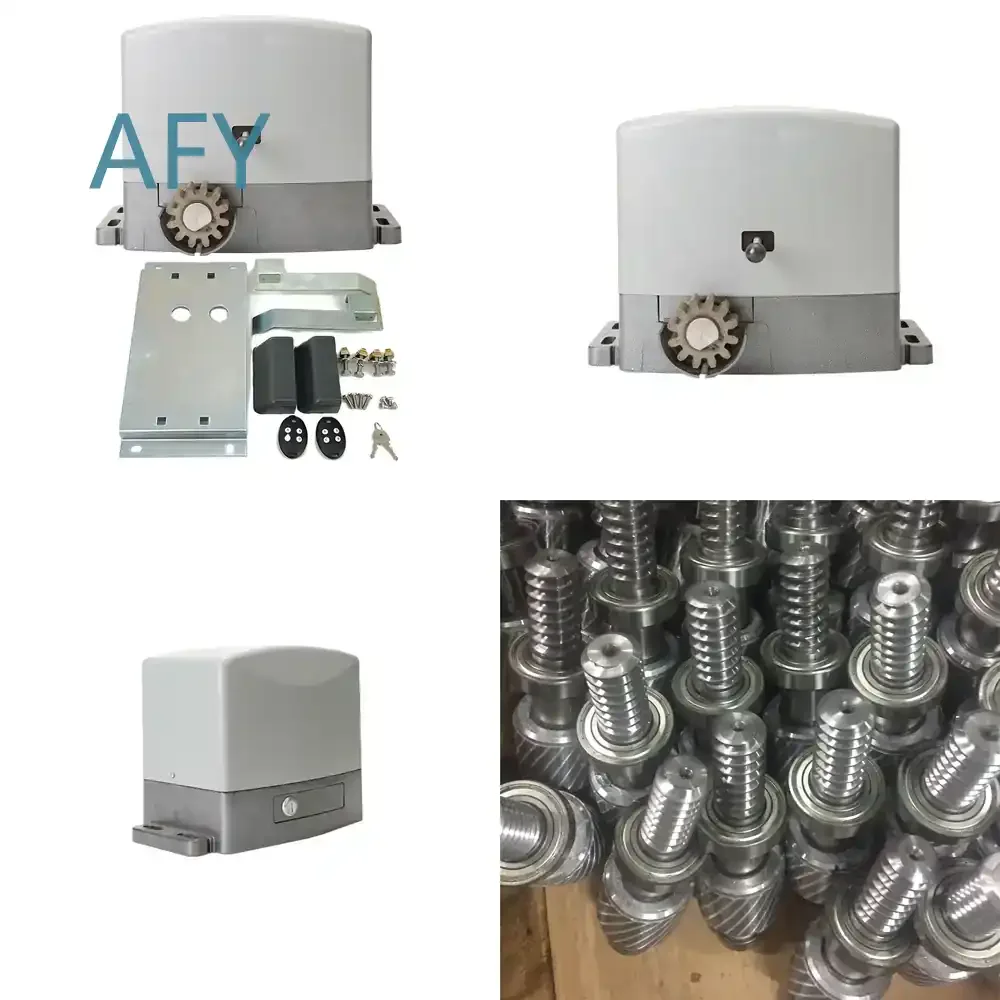 500KGs DC Motor Automatic Door Opener for Sliding Gate for Residential Commercial Use 433.92MHz Remote Control Gate Motor