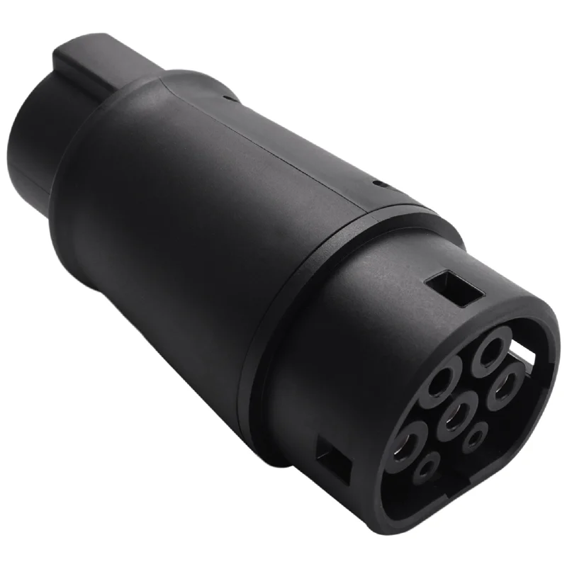 ABHX-EVSE J1772 Adaptor Type 1 To Type 2 Socket Electric Vehicle Car EV Charger Connector IEC 62196 Adapter For Cars Vehicle