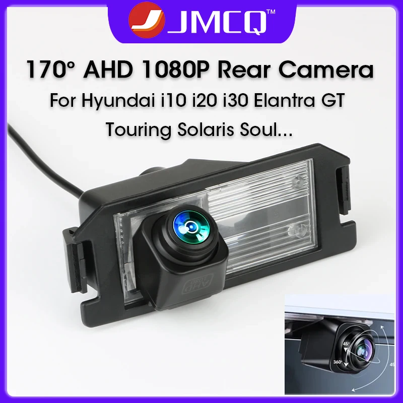 170 °   Kamera cofania Fisheye AHD 1080P CVBS HD do Hyundai i10 i20 i30 Elantra GT Touring Solaris Genesis Coupe