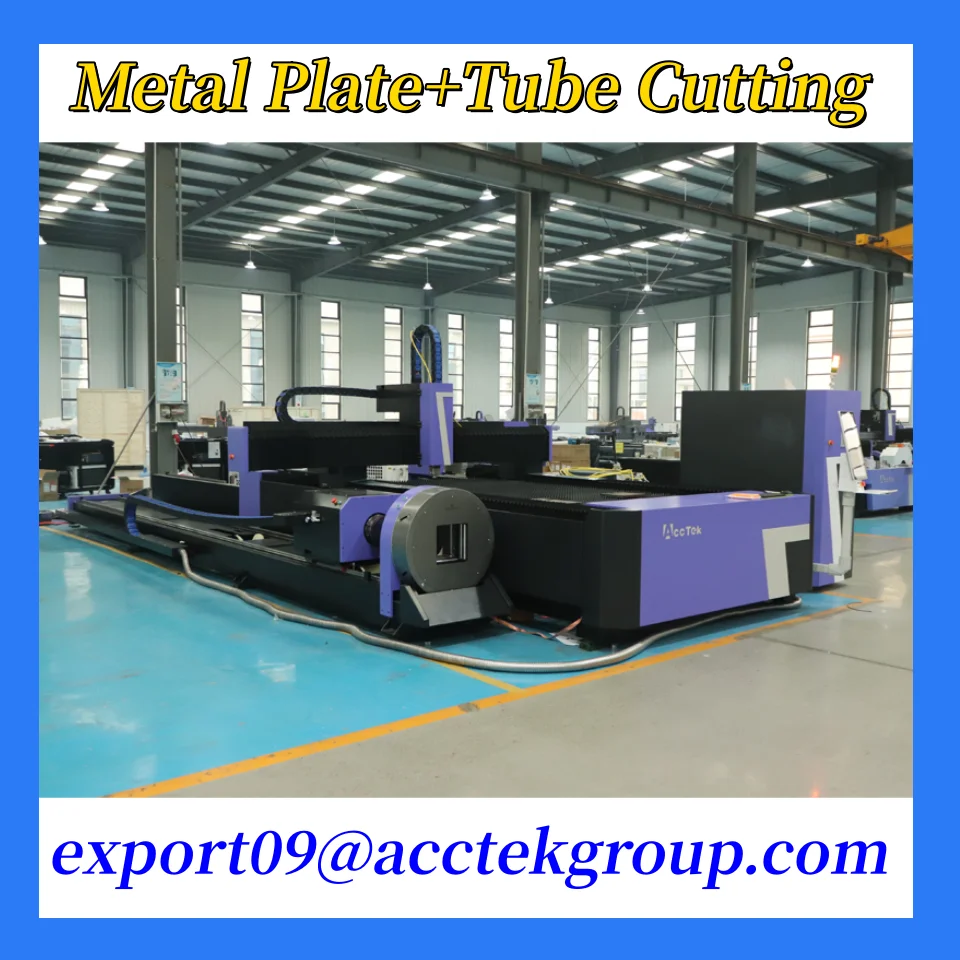 I beam Cutting Bevel Cutting Fibre Lazer Cutting Machine for Metal Tube 3000w 4000w Groove Engraving Machinery