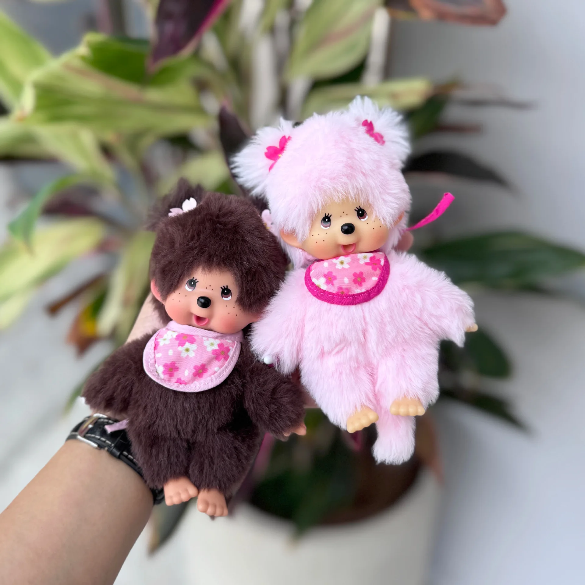 15cm Monchhichi Cute Plush Keychain Pendant Backpack Monchic Decoration Plush Toys Gifts Birthday Party Cartoon Plush Toys Gift