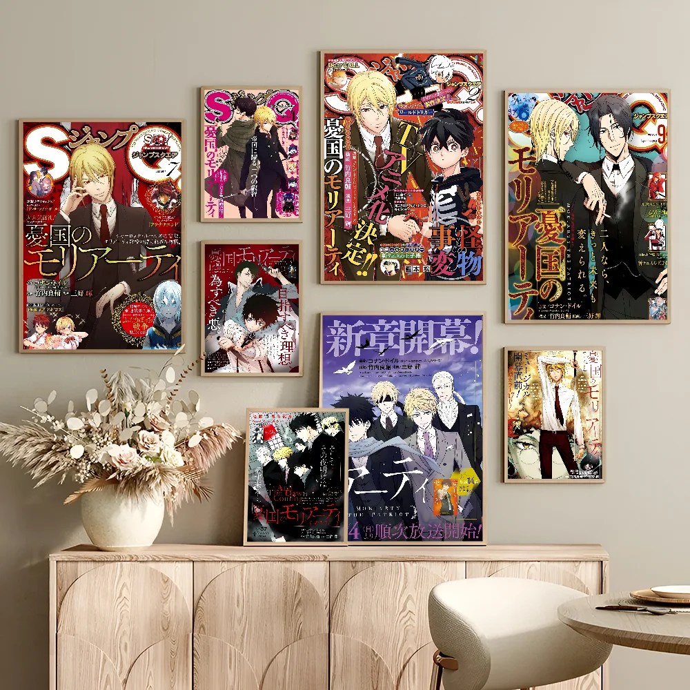 

Morrisarty The Patriot Movie Sticky Posters Vintage Room Home Bar Cafe Decor Vintage Decorative Painting