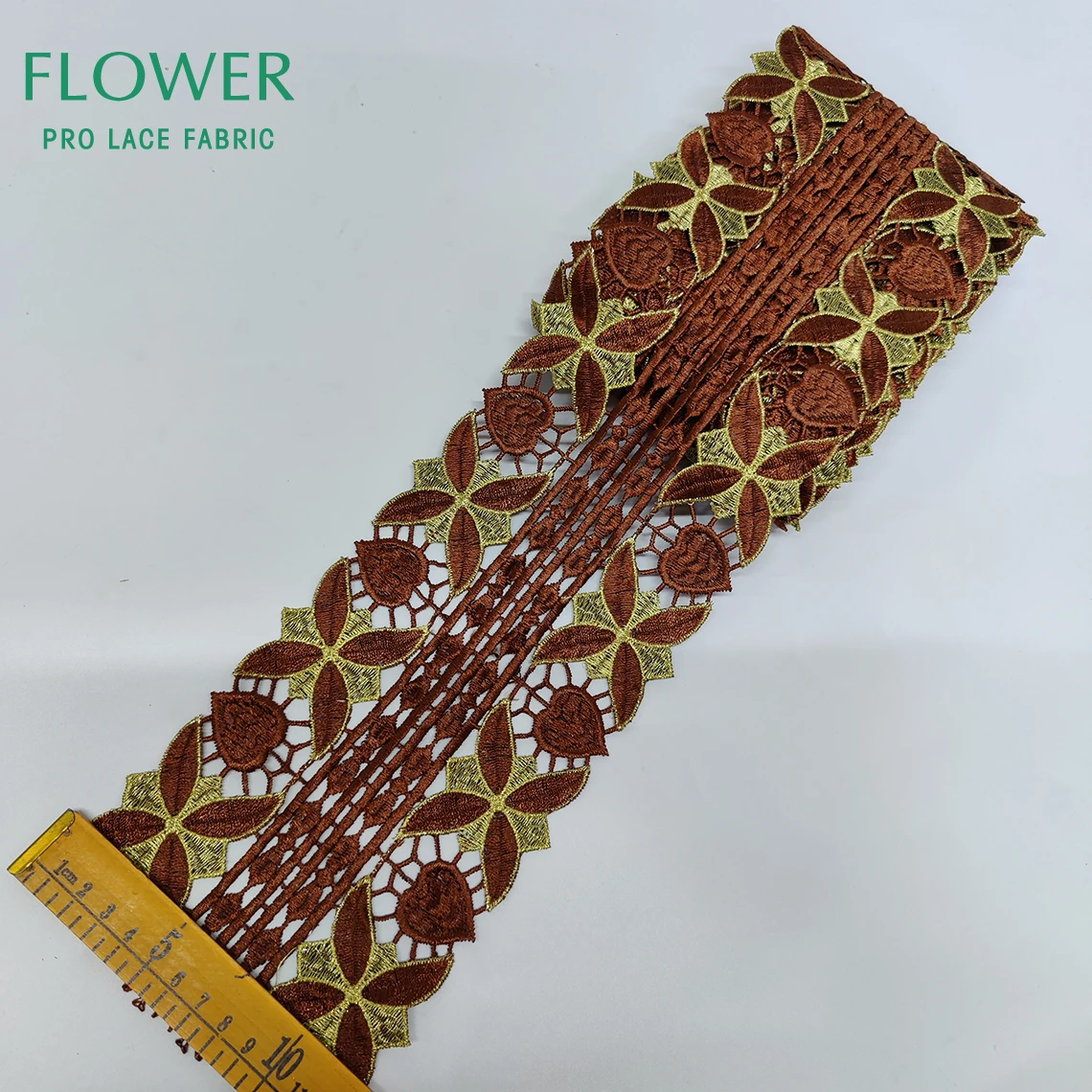 5 Yards Guipure  Ribbon For Crafts For Sewing Clothing Top Quality Wedding Dresses Ribbon Dry Lace Material For African Women