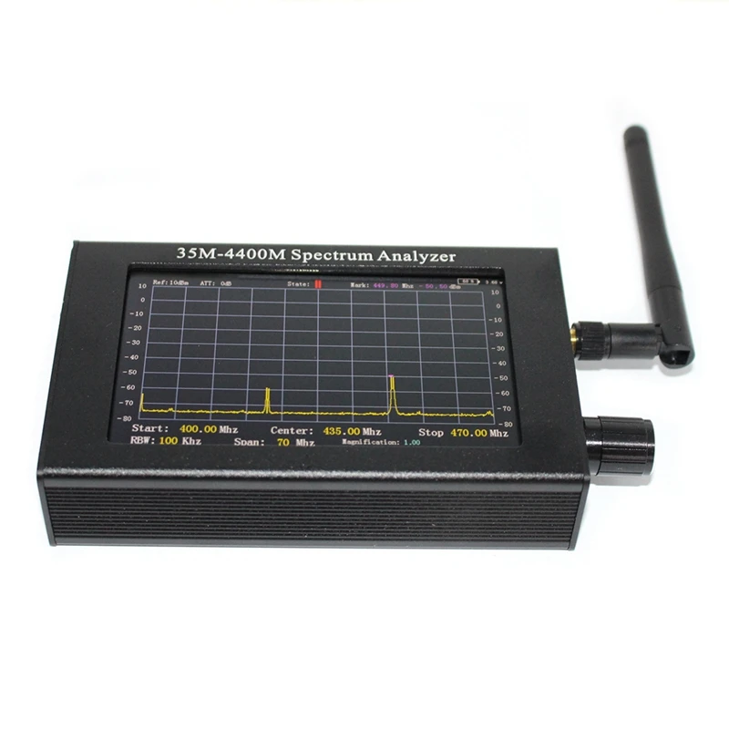 Imagem -06 - Analisador Portátil Handheld do Espectro 35m4400mhz