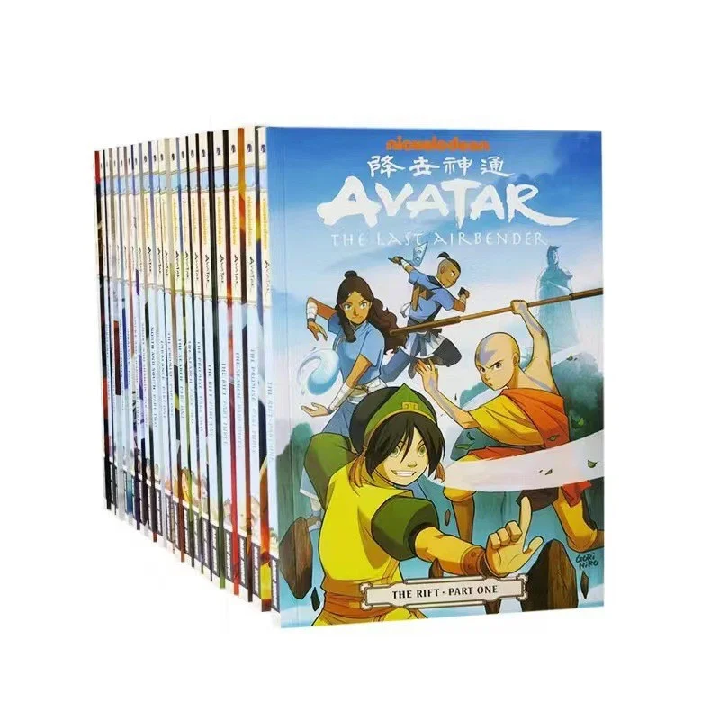 2025 Neues 9-Bücher/Set Anime Englisches Original-Comic-Buch Teen Blood Suspense Adventure Fantasy-Roman Englisches Comic-Geschichtenbuch