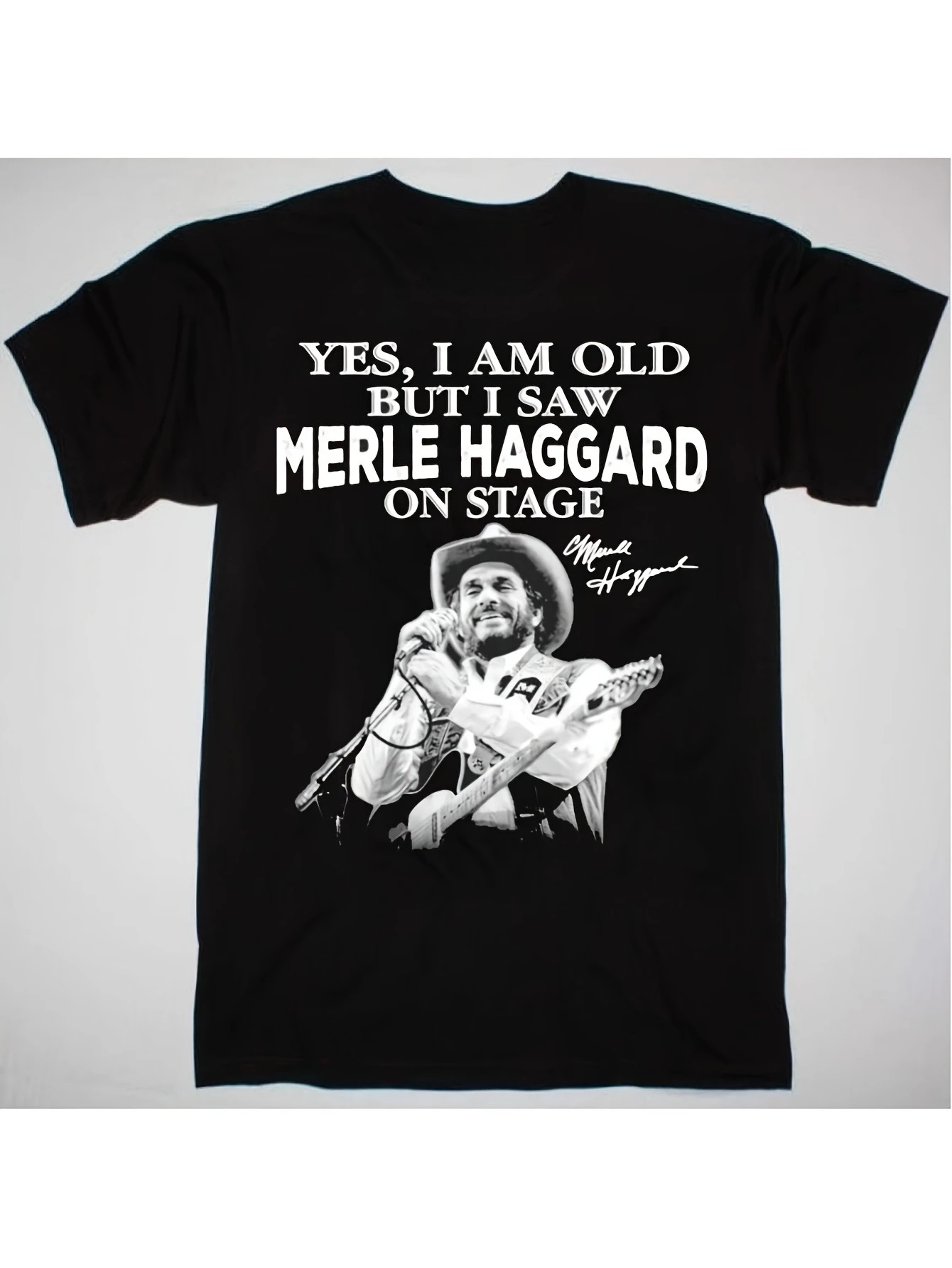 Vintage Mel Hagrid Concert Commemorative T-shirt - Printed with 'Yes, I'm Getting Old, But I've Seen Mel Hagrid on Stage'