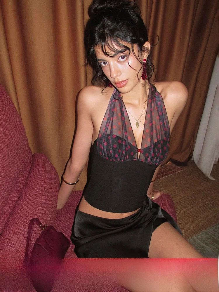 

ITSNIKAR Sexy Slimming Me Vest Top Women's Summer Knitted Svel Ne Hanging Strap ort Inner Wear Breathable Casual