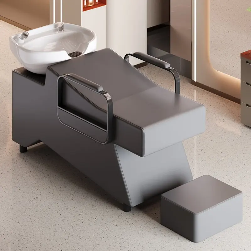 Equipment Head Salon Shampoo Bed Cosmetology Massager Hairdressing Shampoo Bed Minimalist Lavacabezas Barber Salon Equipment