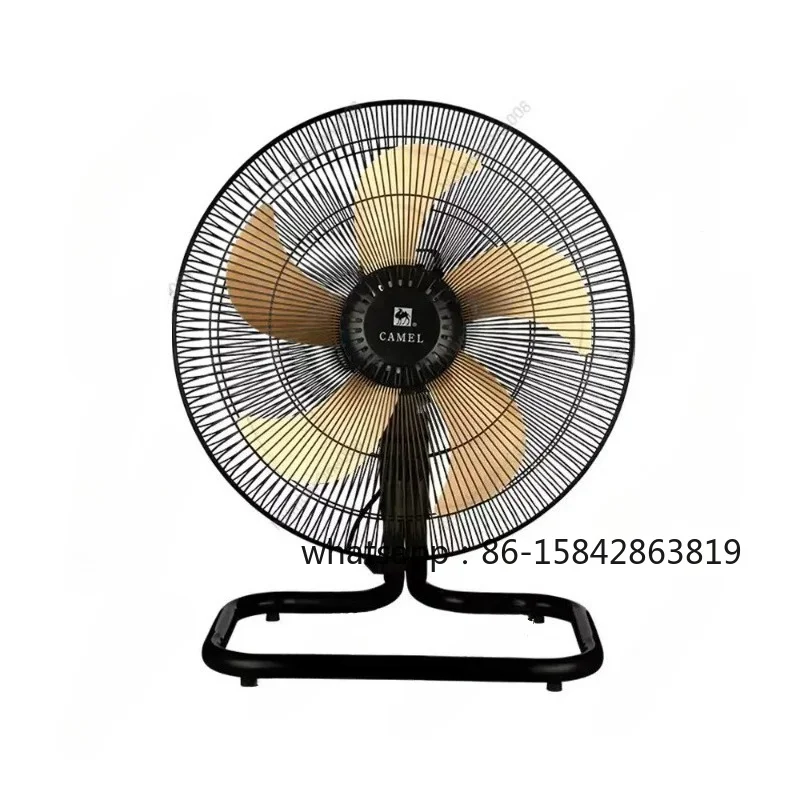 Heavy Duty Industrial Oscillating Floor Fan 20 Inch High Power Desktop Electric Fan Commercial High Wind Ventilation Fan