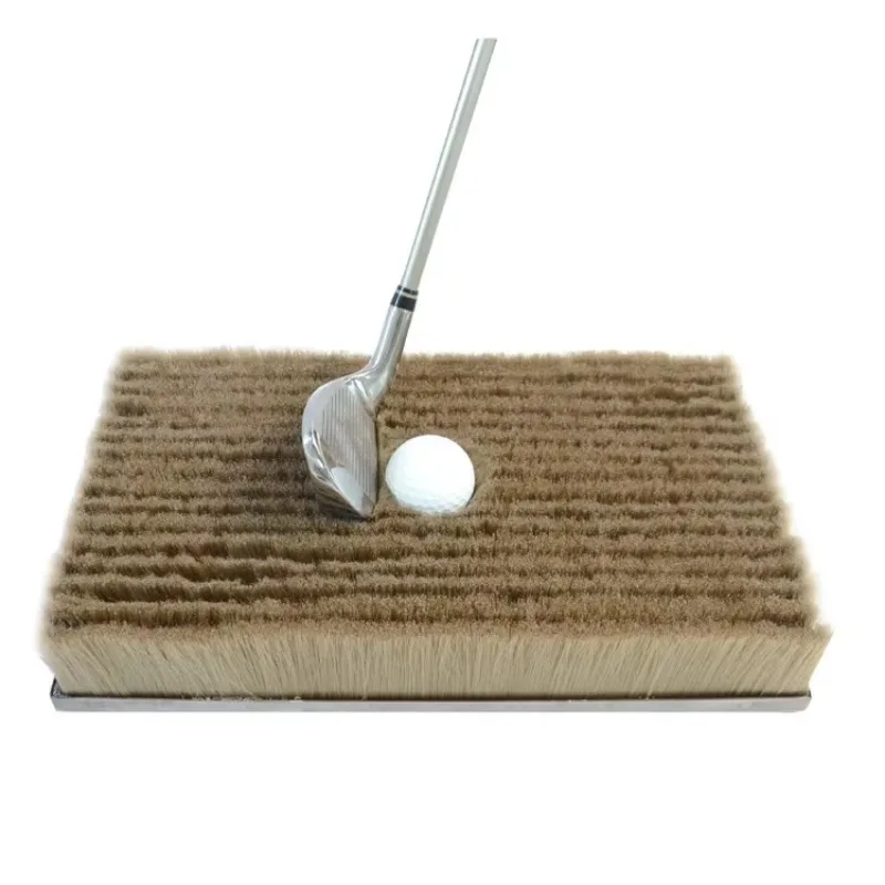 Heavy-duty Real Simulation Bunker Hitting Mat for Golf Chipping Practice Portable Mini Driving Range Swing Trainer Nylon