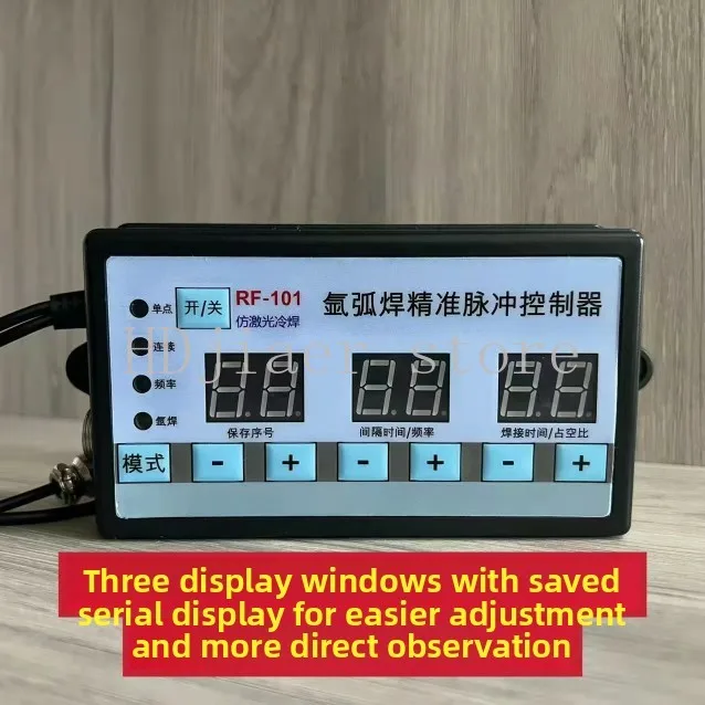 Argon arc welding machine controller changed to cold welding machine for pulse stainless steel sheet welding