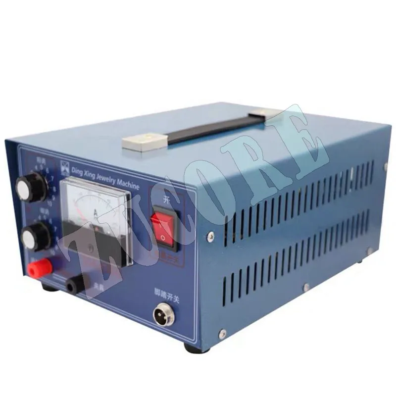 Handgehaltene 50A Punktschweißen Puls Punktschweißgerät Schweißmaschine Halskette Schweißmaschine Schmuckverarbeitung NEU