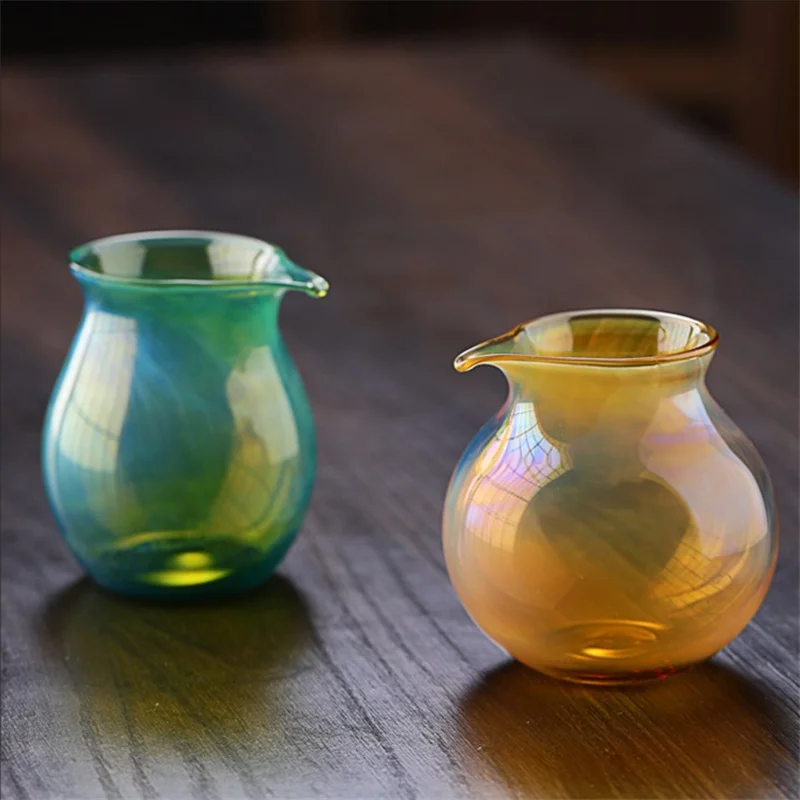 Prachtige Dazzling Hittebestendig Hoge Borosilicaatglas Fair Cup Thee Pitcher Huishoudelijke Chahai Kung Fu Thee Set Thee Divider
