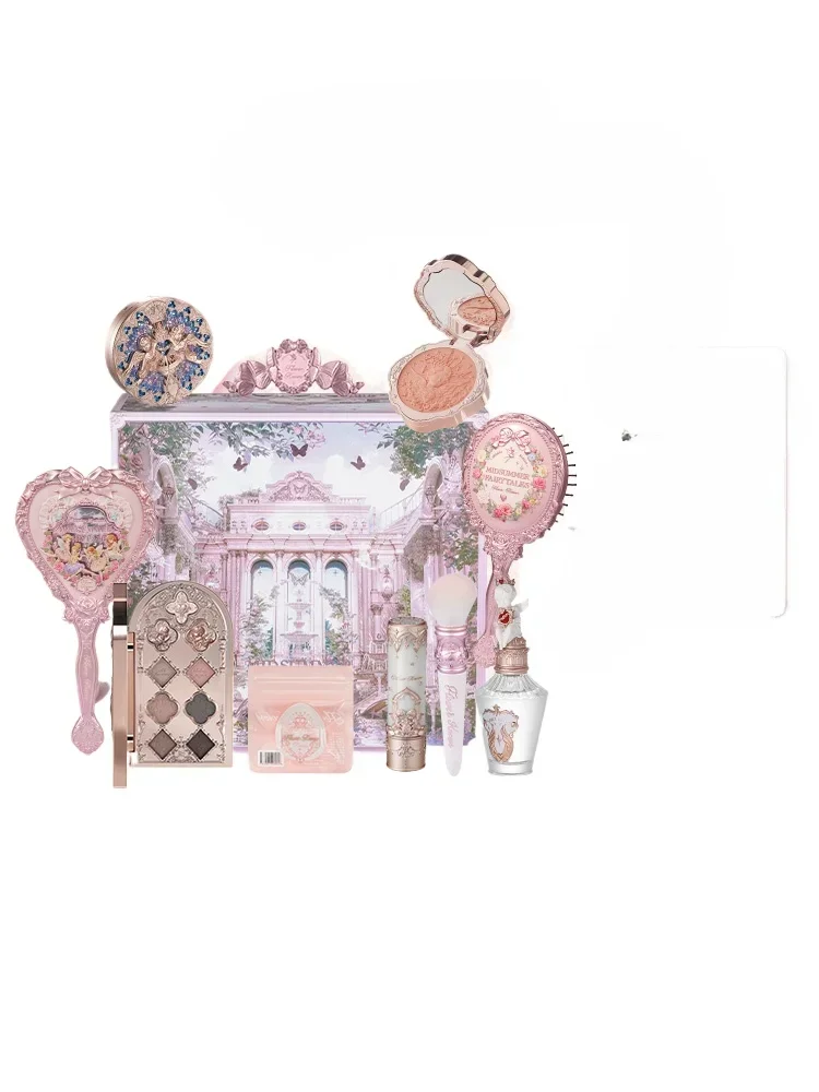 

[Qixi Festival Gifts] Flower Knowledge Little Angel Carol Gift Box Makeup Set Cosmetics Genuine Full Set