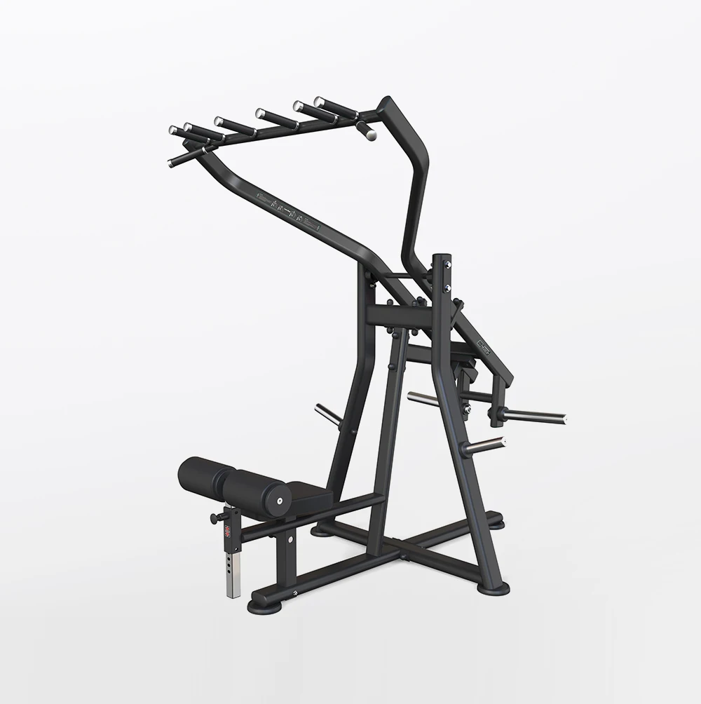3-In-1 Lat Pulldown & Seated Row Combined Steel Back Training Rack