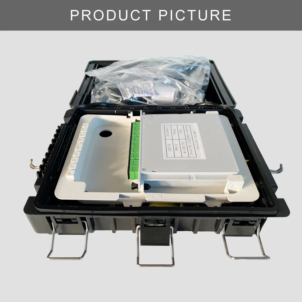 8 Core Fiber Optic Distribution Box FTTH Equipment Fiber Optic Terminal NAP ODP ODB FDB for Telecommunications