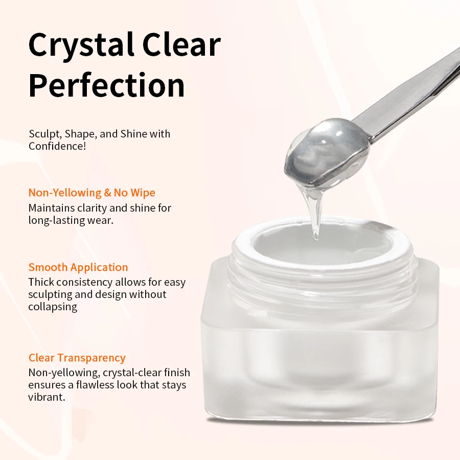 5g Wave Liner Gel Nail Polish 3D No-wipe Wave Molding Gel Magic Mirror Powder Model Gel DIY Painting Drawing Nail Art Liner Gel