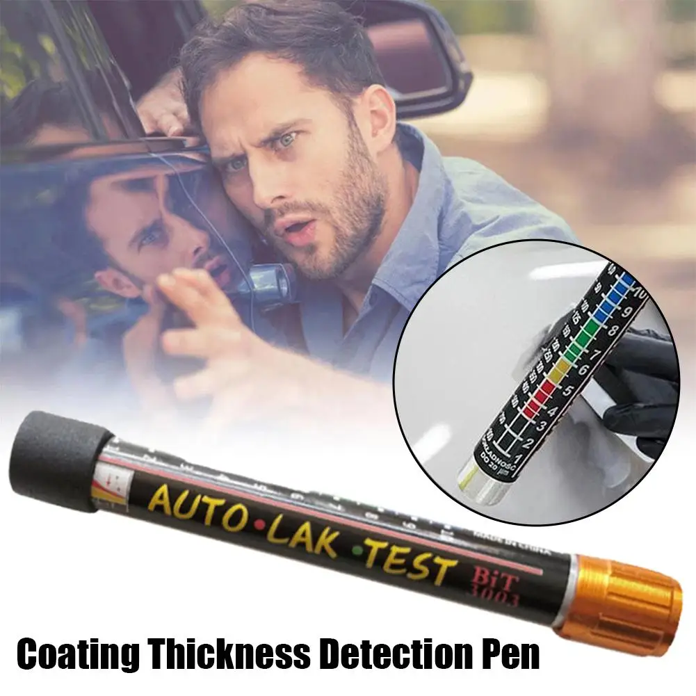 

Paint Thickness Tester Meter Gauge, Magnetic Car Paint Coating Tester, Car Body Damage Detector, Waterproof Crash Test Check