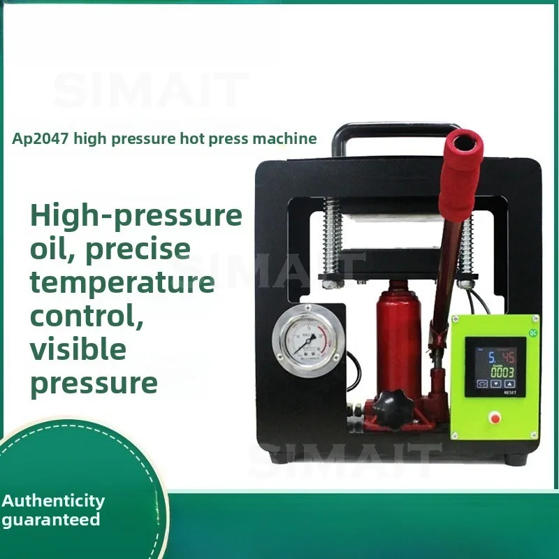 Manual Hydraulic Heat Transfer Machine, Laboratory Heat Press, 8-ton High-pressure Machine