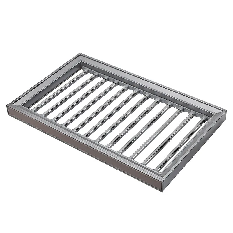 Wardrobe basket jewelry box drawer lattice pump built-in pants rack