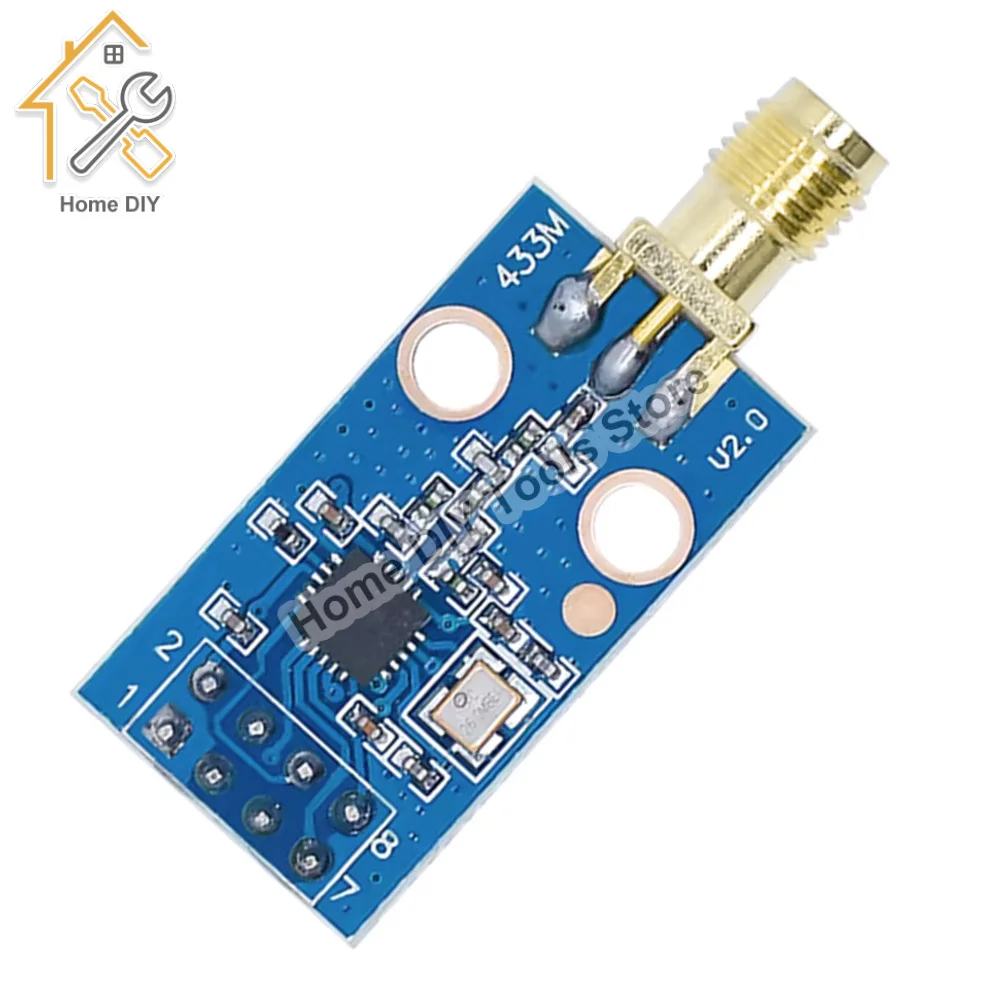 Module émetteur-récepteur sans fil CC1101 avec antenne SMA pour Arduino 433MHZ