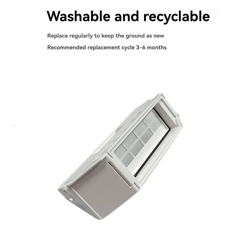 

ALIM-2Pcs Vacuum Cleaner Dust Box Compatible For Kobos Diobao N20 PRO/Family Dust Container Spare Parts