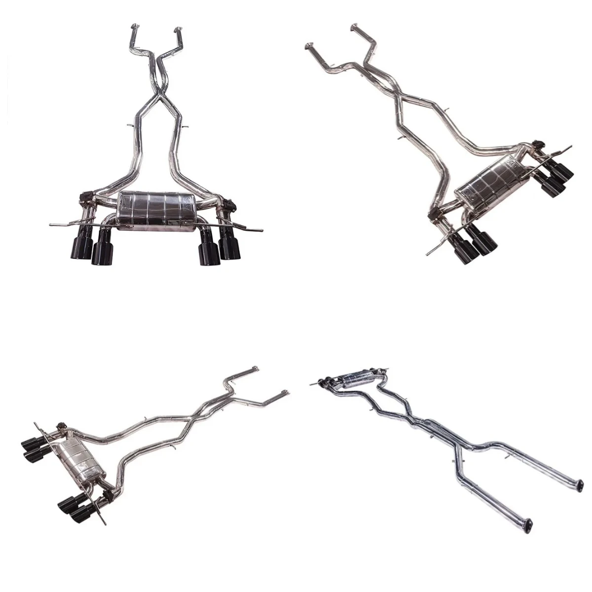 Modified Electronic Remote Control Valve  Exhaust Pipes for  M3 M4 G80 G82 3.0L 2019-2024 Exhaust System