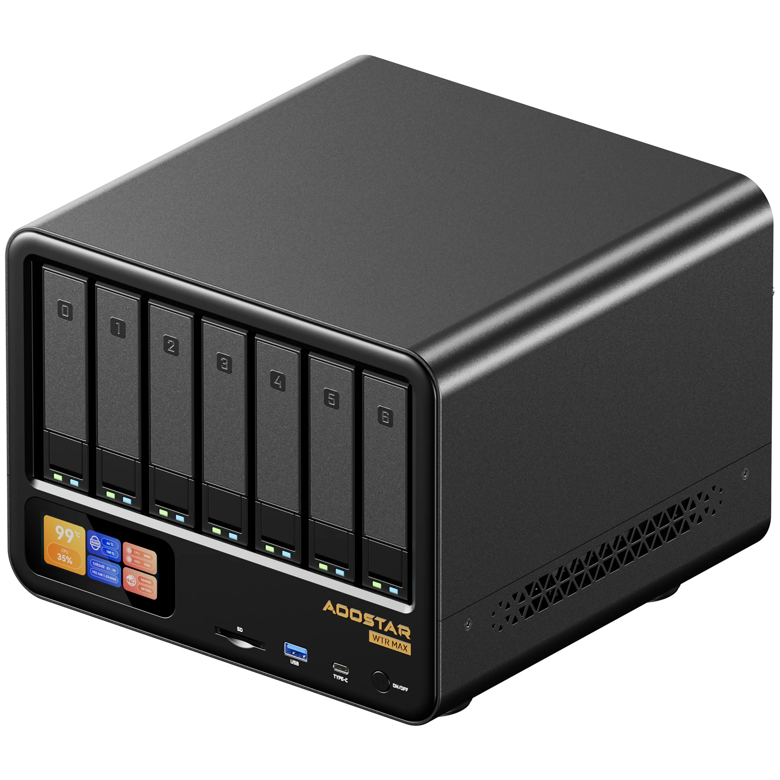 

Мини-ПК AOOSTAR WTR MAX на базе AMD Ryzen 7 PRO 8845HS, Barebone, мини-компьютер для дома и офиса, 6 HDD, 5 SSD, NAS, домашний сервер, мини-хостинг