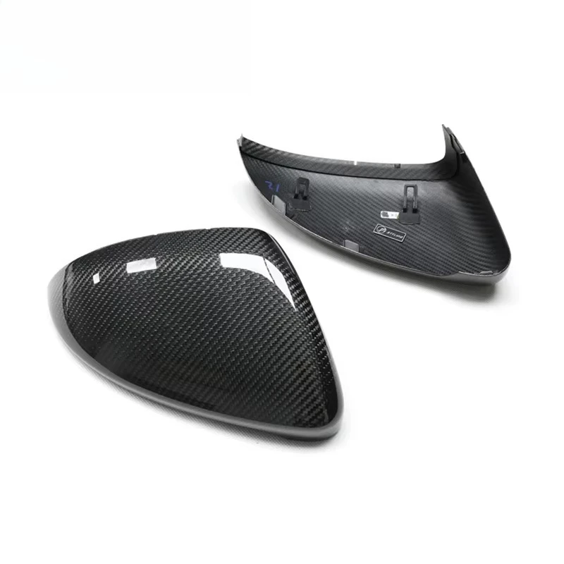 Dry Carbon Fiber Replacement Car Mirror Cover Patch Mirror Cover for Volkswagen Golf 7 GTI Lamando