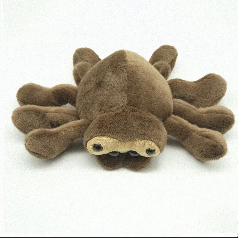 5PC Jumping Spider Plush Toy Soft Stuffed Animal Doll Anime Peripheral Spider Plushie Home Decor Gift