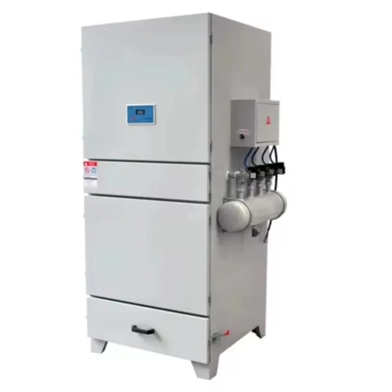Portable Industrial Cyclone Drill Mobile Welding Extractor Woodworking Dust Collector - Compact Size for Easy Movement