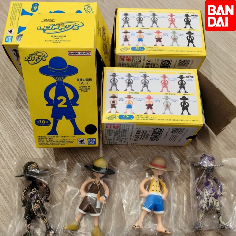 Bandai One Piece Luffy Memory Of Adventure Vol 2 Blind Box Finished Figure Confirmed Collectible Figurine For Adult Collectors view 2