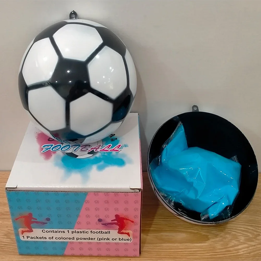 Creative Gender Reveal Football Party Decorations Innovative Gender Reveal Ball Set Environmentally Holiday Props Surprised Gift