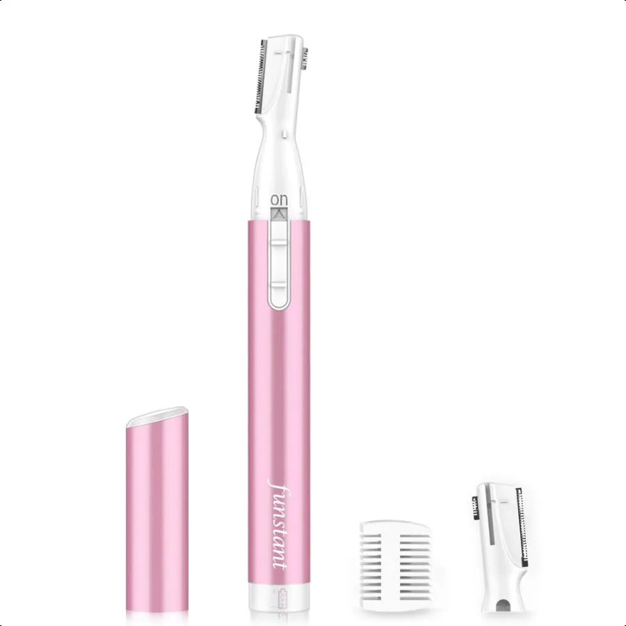 

Upgraded Eyebrow Trimmer Precision Electric Eyebrow Razor for Women BatteryOperated Facial Hair Remover with Comb No Pulling Se