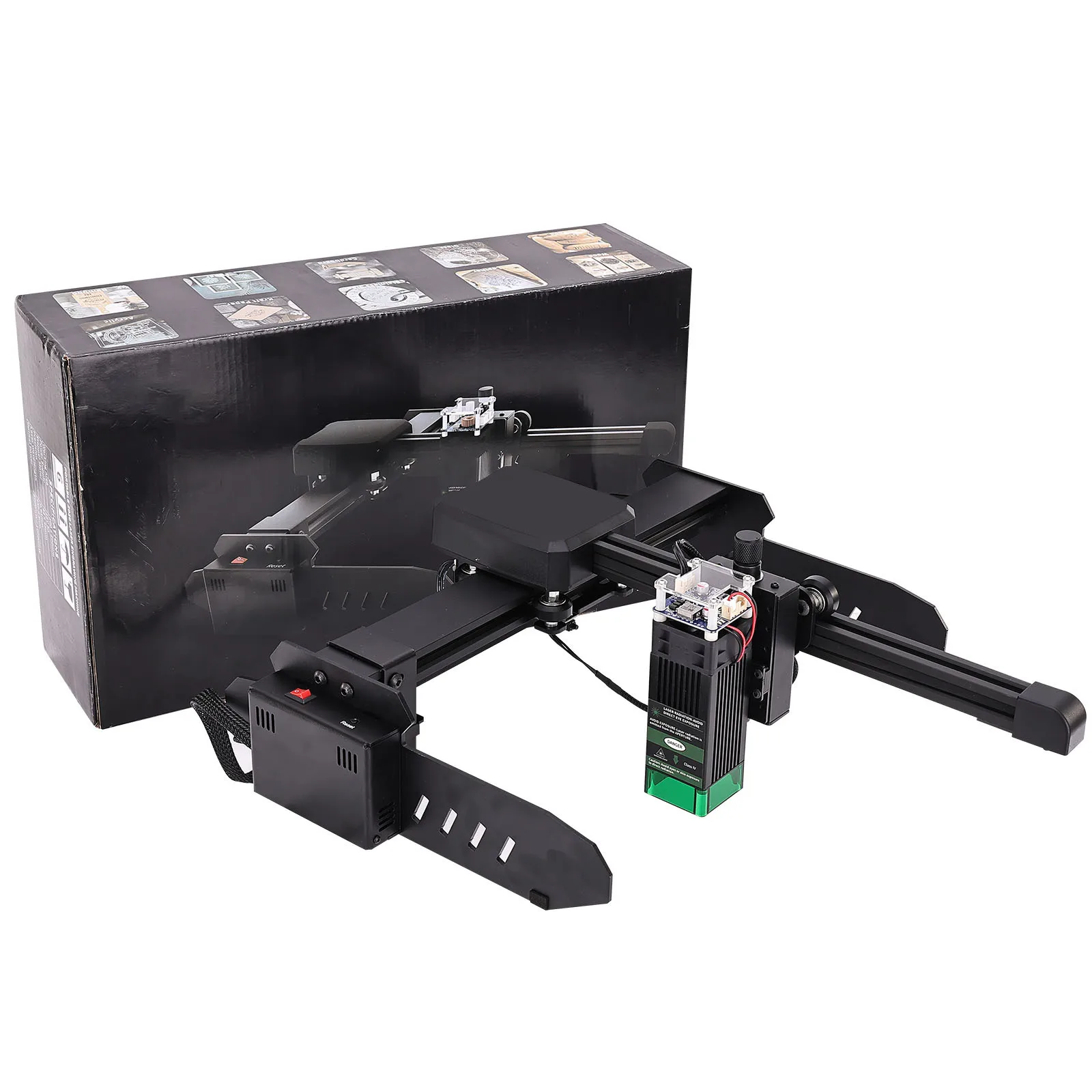 T2020 engraving machine convenient small cantilever type two-axis 20 * 20 cantilever design high precision