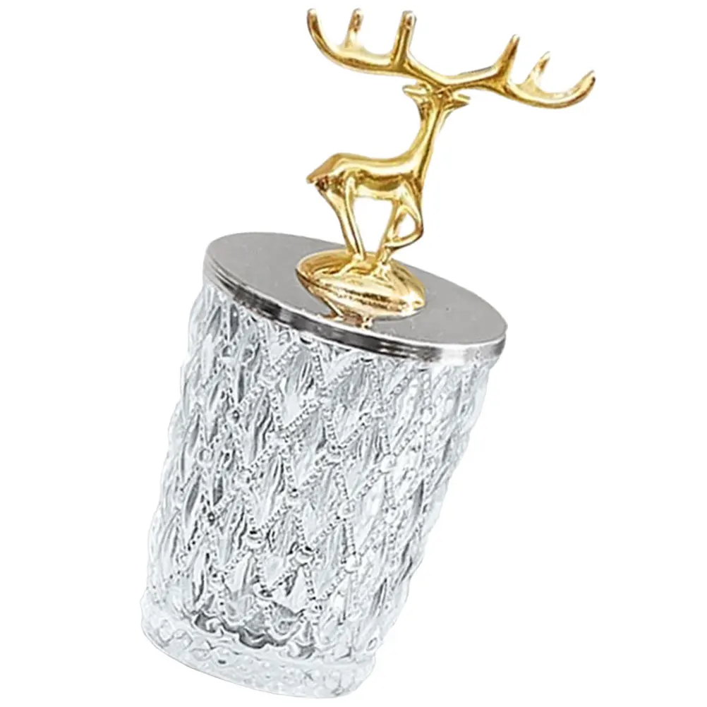 

Candy Storage Jar Glass Canister Leakproof Lid Container for Snacks Tea Coffee Household Use Candy Jar