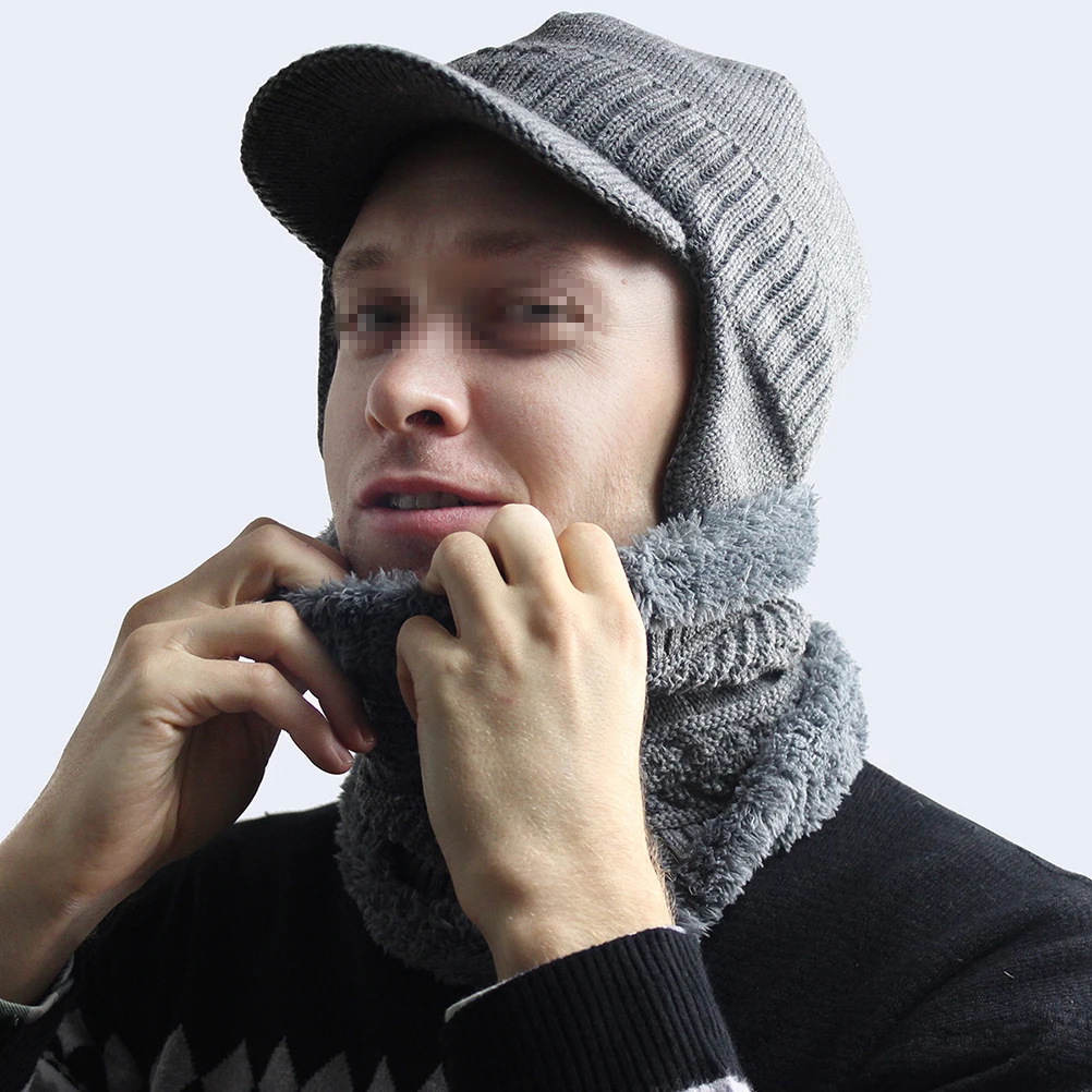 

Soft And Hat And Neck Warmer Set For Men Ideal For Cold Days And Outdoor Adventures