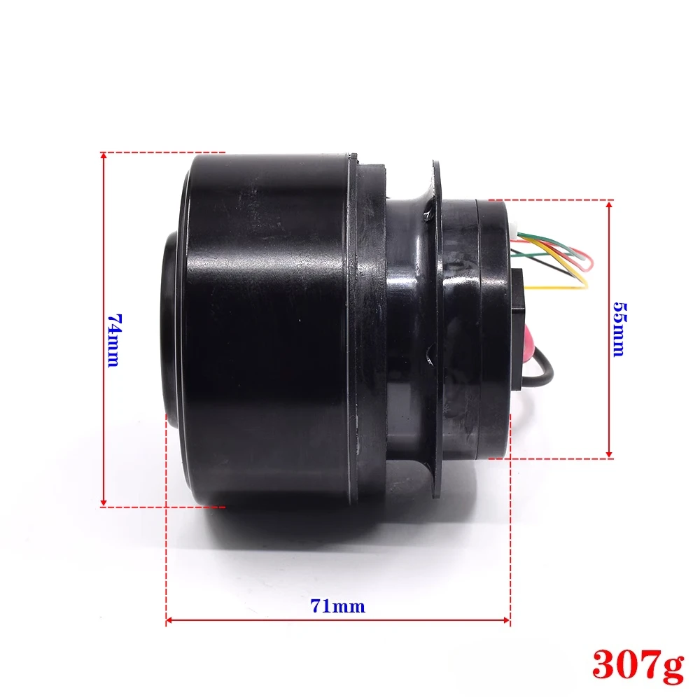 

DC 18V-33V 28.2V 200W High-power 74mm Diameter BLDC 3-phase Brushless Turbine Motor with Driver Double Ball Bearing