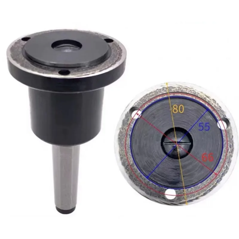 for Rotary Taper MT2 MT3 MT4 MT5 Lathe Chuck Shank Flange 3 4 Jaw Adapter 80 160mm