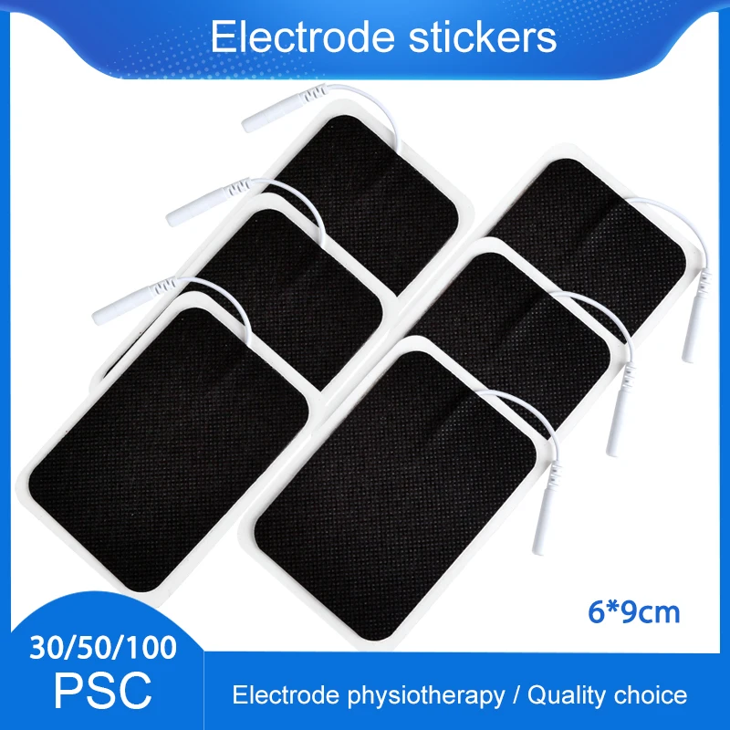 

30/50/100 EMS Nerve Muscle Stimulator Electrode Pads for Physiotherapy Machine Muscle Stimulator Massager Patch Health Care